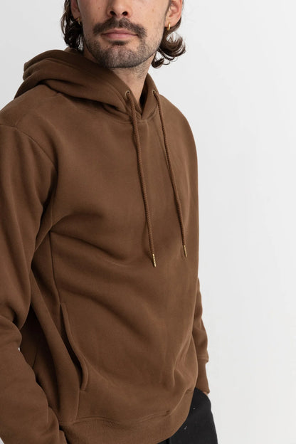 Classic Fleece Hood - Chocolate