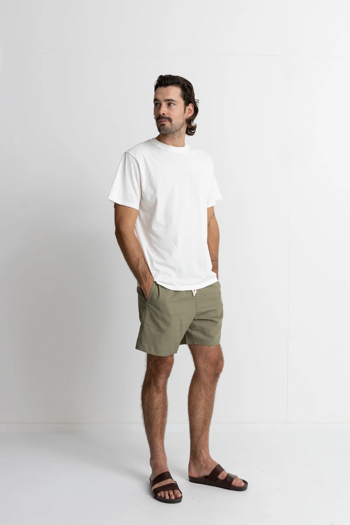 Classic Linen Jam - Olive