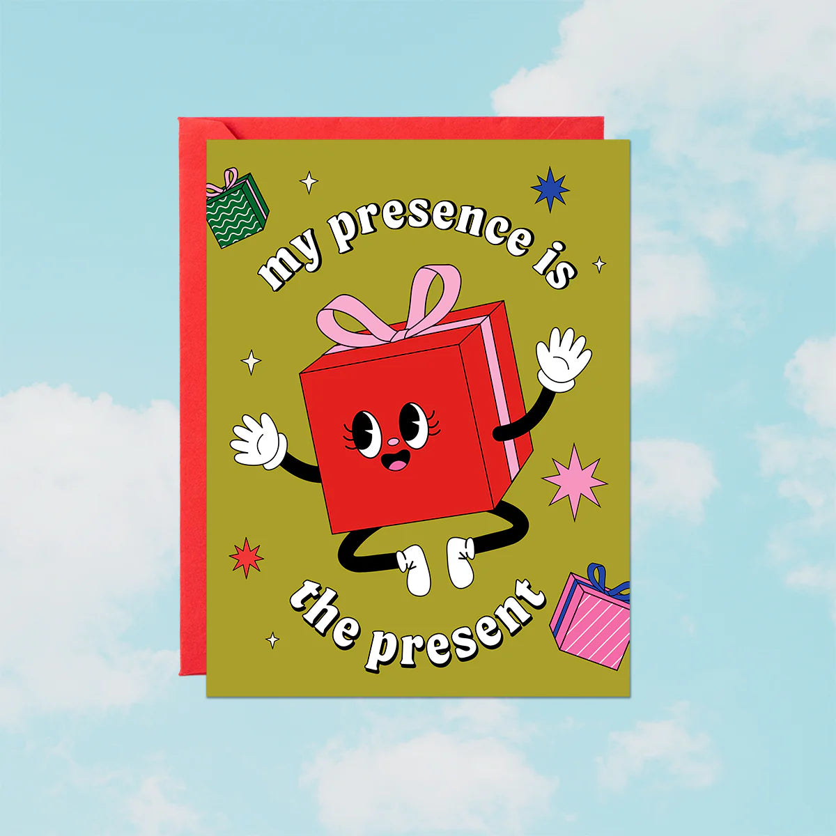 My Presence Present Card