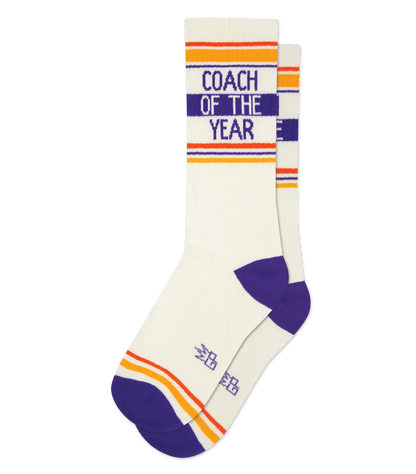 Coach of The Year Gym Crew Socks