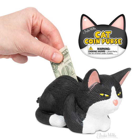 Coin Purse - Tuxedo Cat