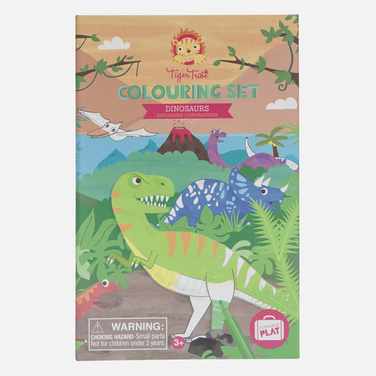 Coloring Set - Dinosaur