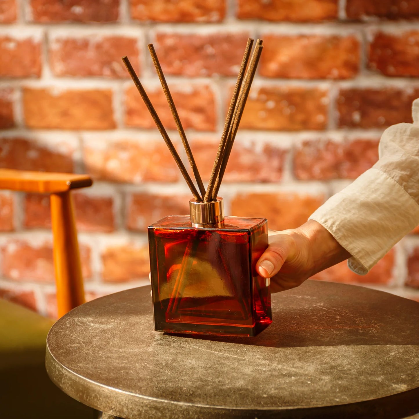 Woodblock Reed Diffuser - Bourbon 1792
