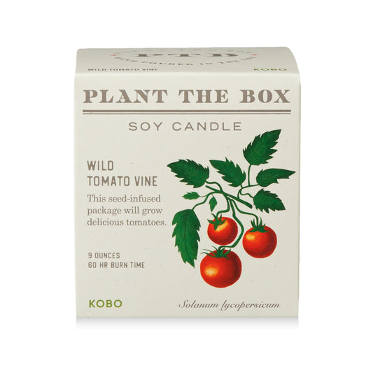 Plant The Box Candle - Wild Tomato Vine