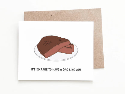 Steak Father's Day Card