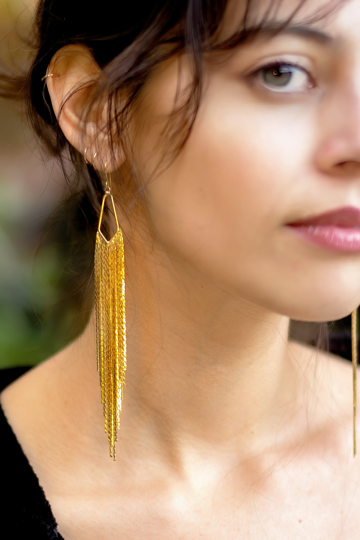 Debbie H Earring - 18K Gold Plated