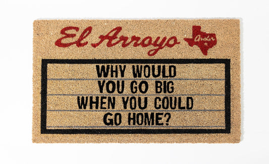 Outdoor Doormat - Go Home