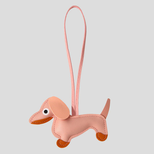 Dog Bag Charm - Pink
