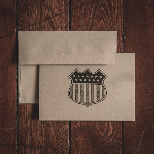American Crest Note Card Set