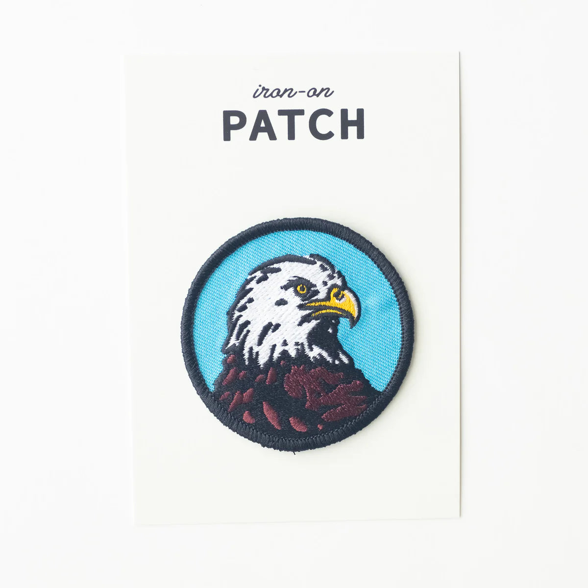 Bald Eagle Embroidered Iron On Patch