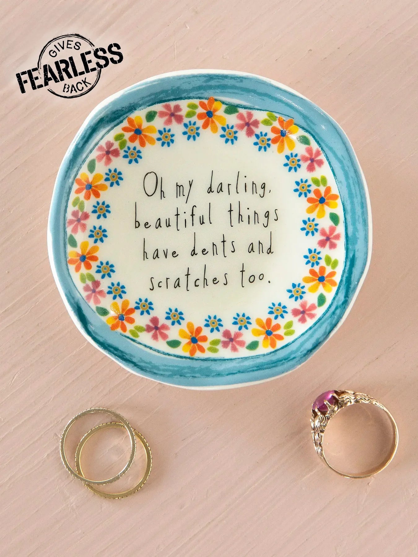 Fearless Trinket Dish - Oh My Darling