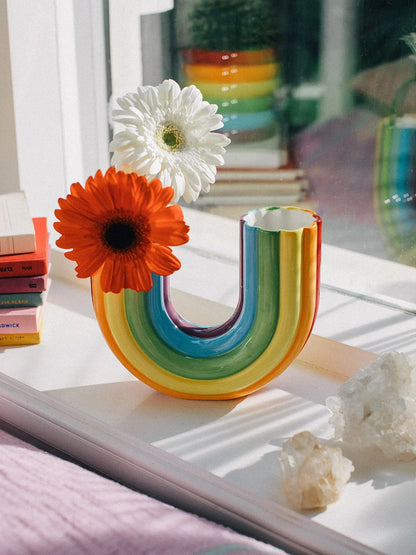 Rainbow Double Vase
