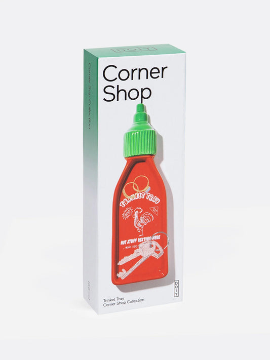 Corner Shop Trinket Tray Sriracha