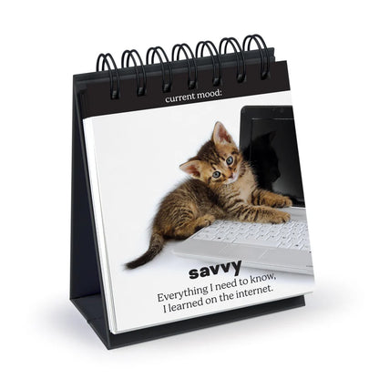 Daily Cattitudes Desk Flipchart