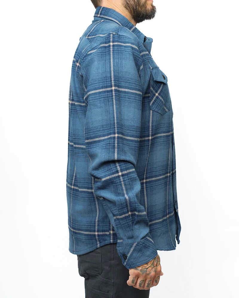 Destroyer Flannel - Pale Blue