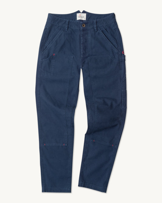 Dungaree Pant in Craft Canvas