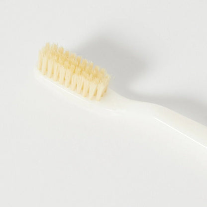 Natural Bristle Toothbrush - Medium Ivory