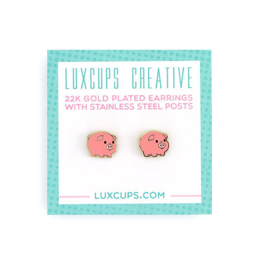 Piggy Earrings