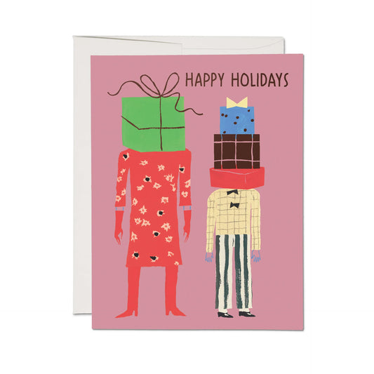 Gift Heads Greeting Card