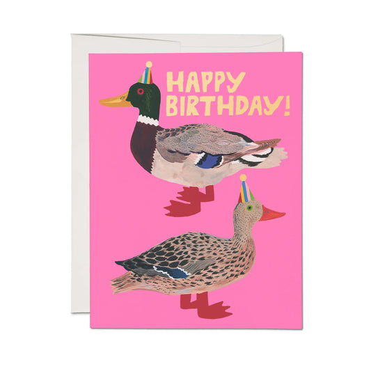 Quacky Birthday Greeting Card