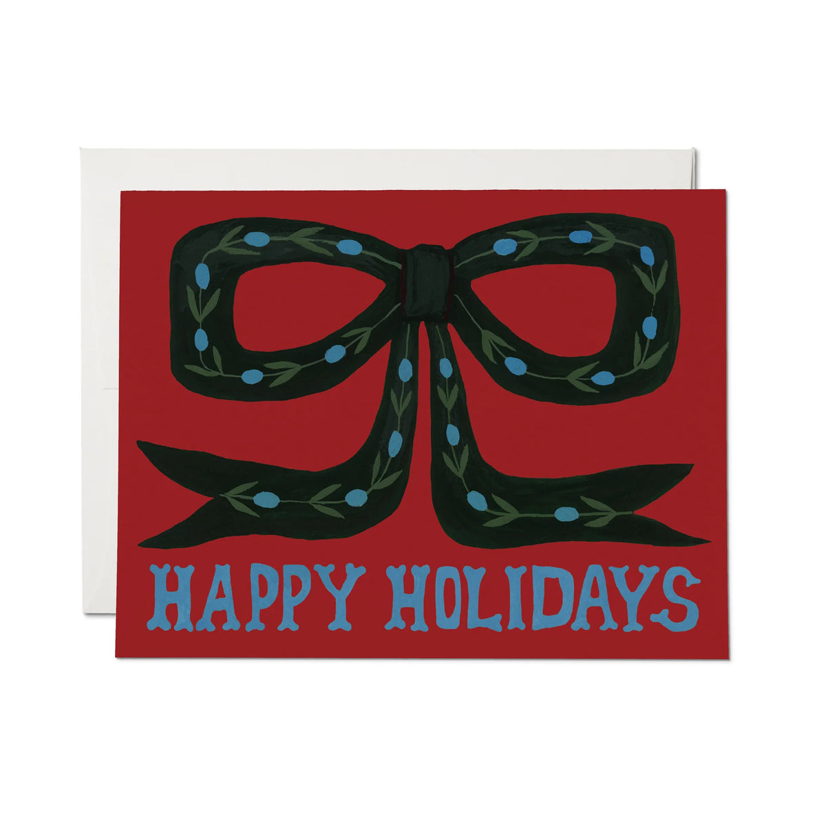 Holiday Bow Greeting Card
