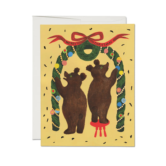 Beary Cheers Greeting Card