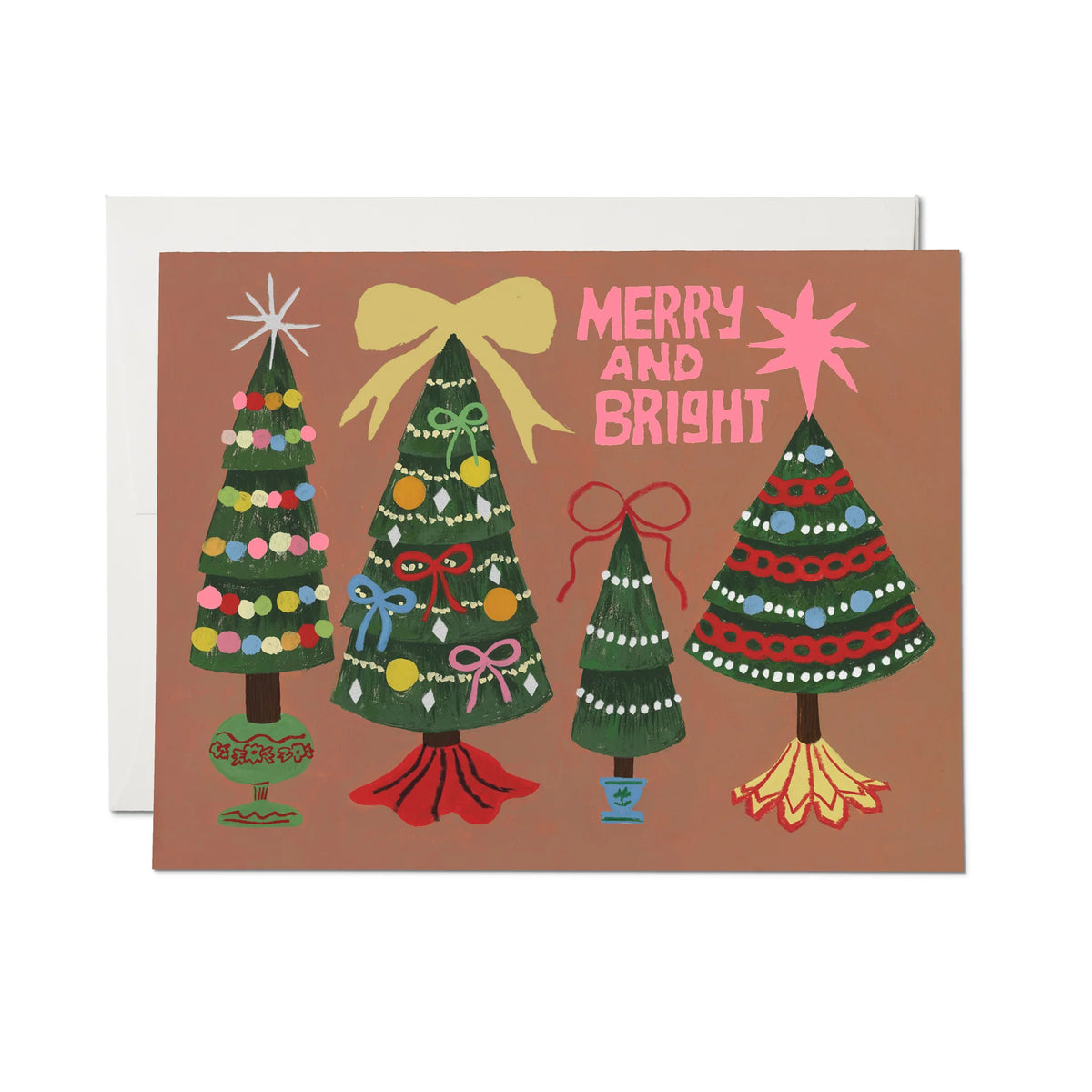 Brilliant Trees Greeting Card