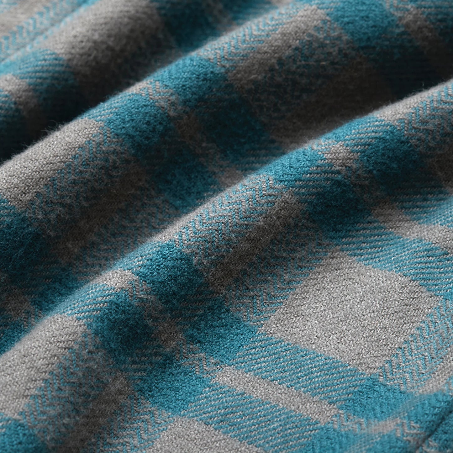 Harker's Flannel - Cohen Plaid - Dark Teal