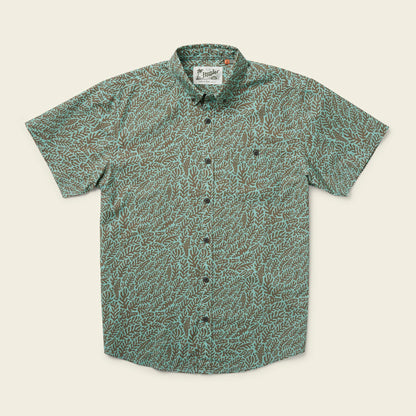 Mansfield Shirt: Ecosystem - Isle Green