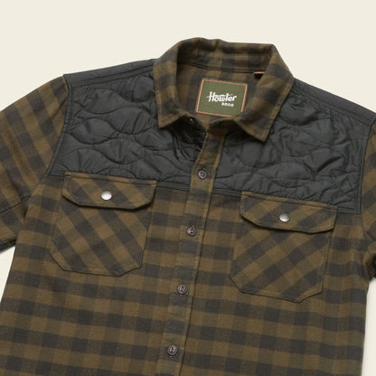 Quintana Quilted Flannel : Cody Check - Antique Black