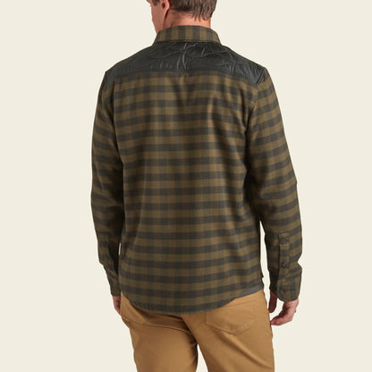 Quintana Quilted Flannel : Cody Check - Antique Black