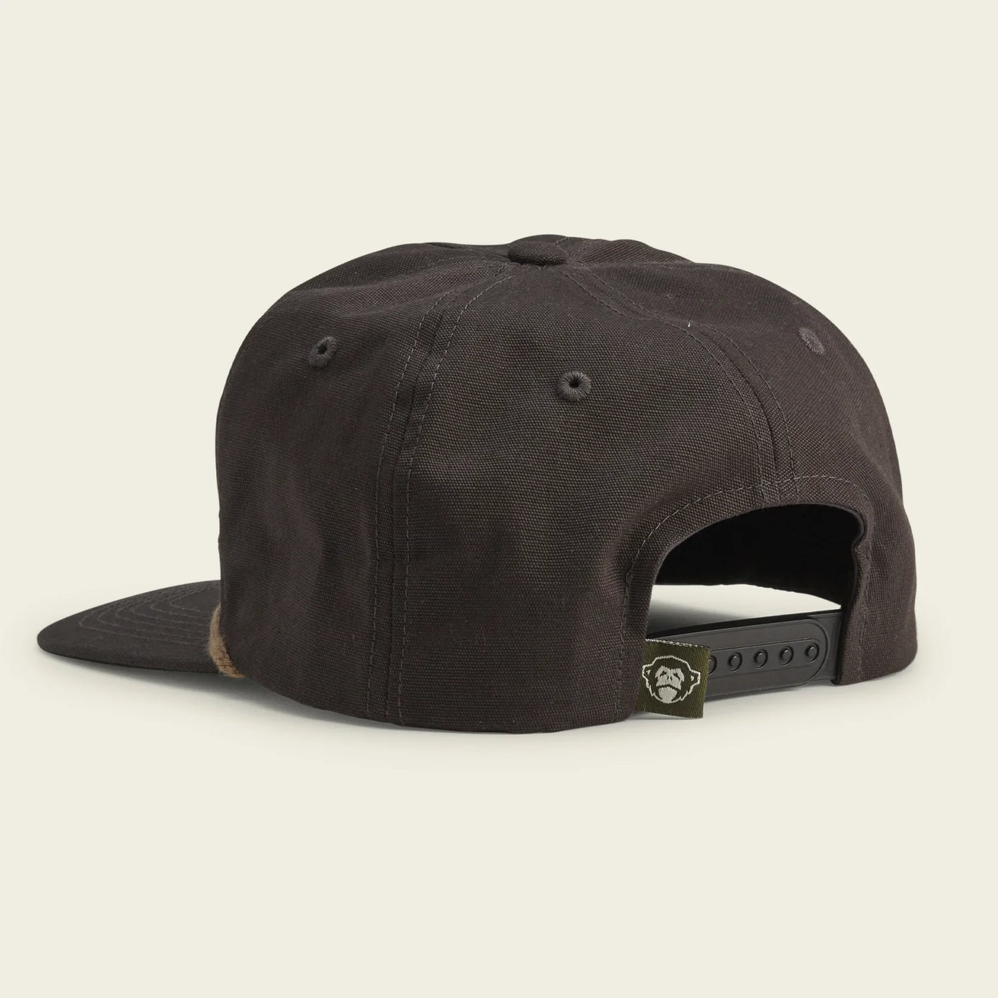 Unstructured Snapback Hat : Frigate - Antique Black