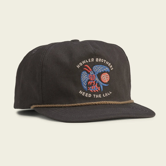 Unstructured Snapback Hat : Frigate - Antique Black