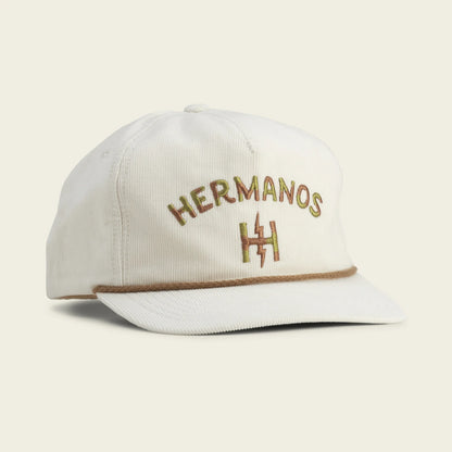 Unstructured Snapback Hat : Hermanos - Stone