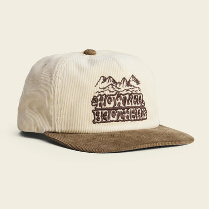 Unstructured Snapback - Misty Mountain - Tan Cord