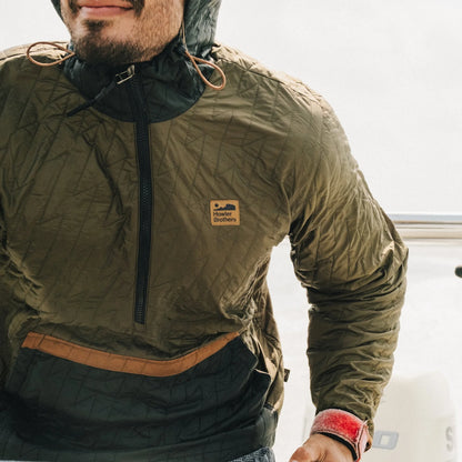 Voltage Quilted Pullover : Pinegrove