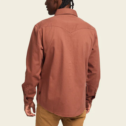 Sawhorse Work Shirt - Mink Brown