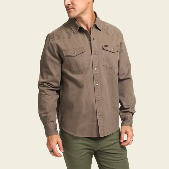 Sawhorse Work Shirt - Taupe