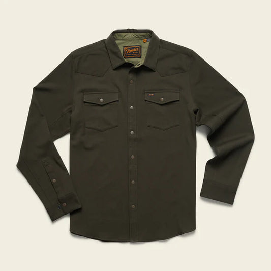 Stockman Stretch Snapshirt - Deep Woods