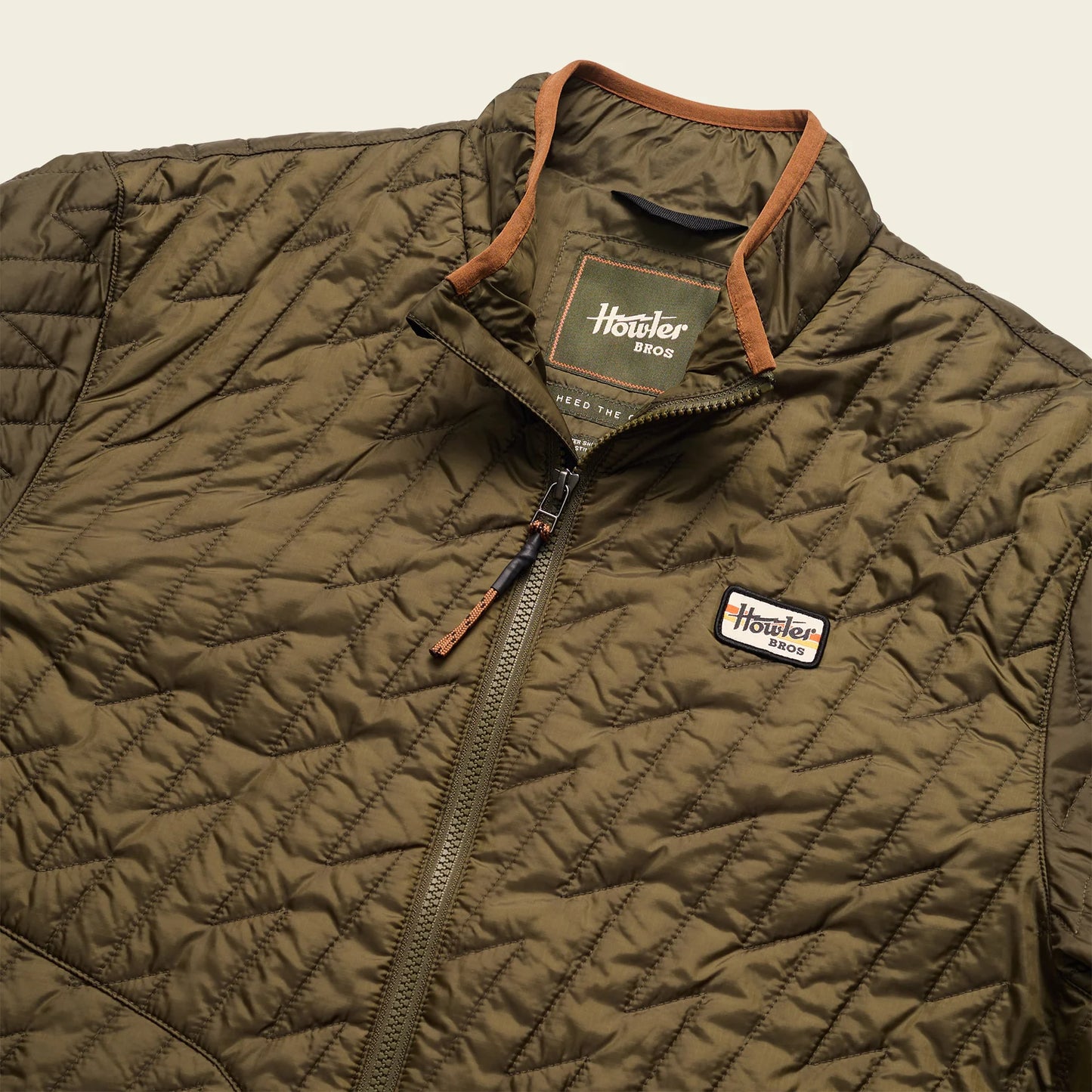 Voltage Quilted Jacket - Olive