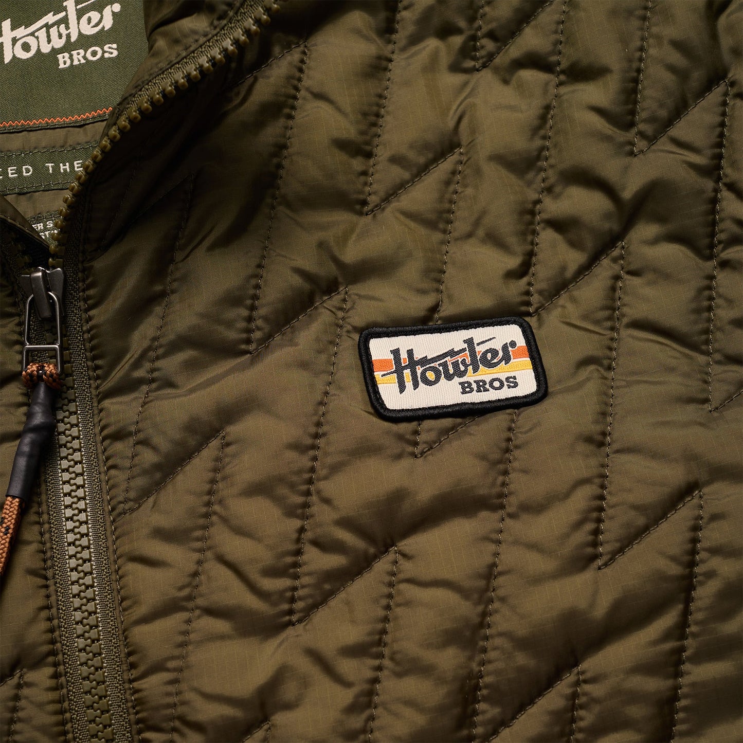 Voltage Quilted Jacket - Olive