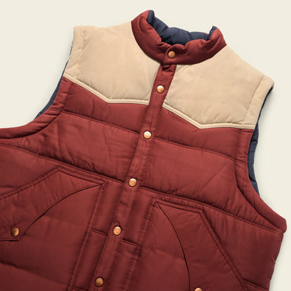 Rounder Vest -Terracotta/Putty