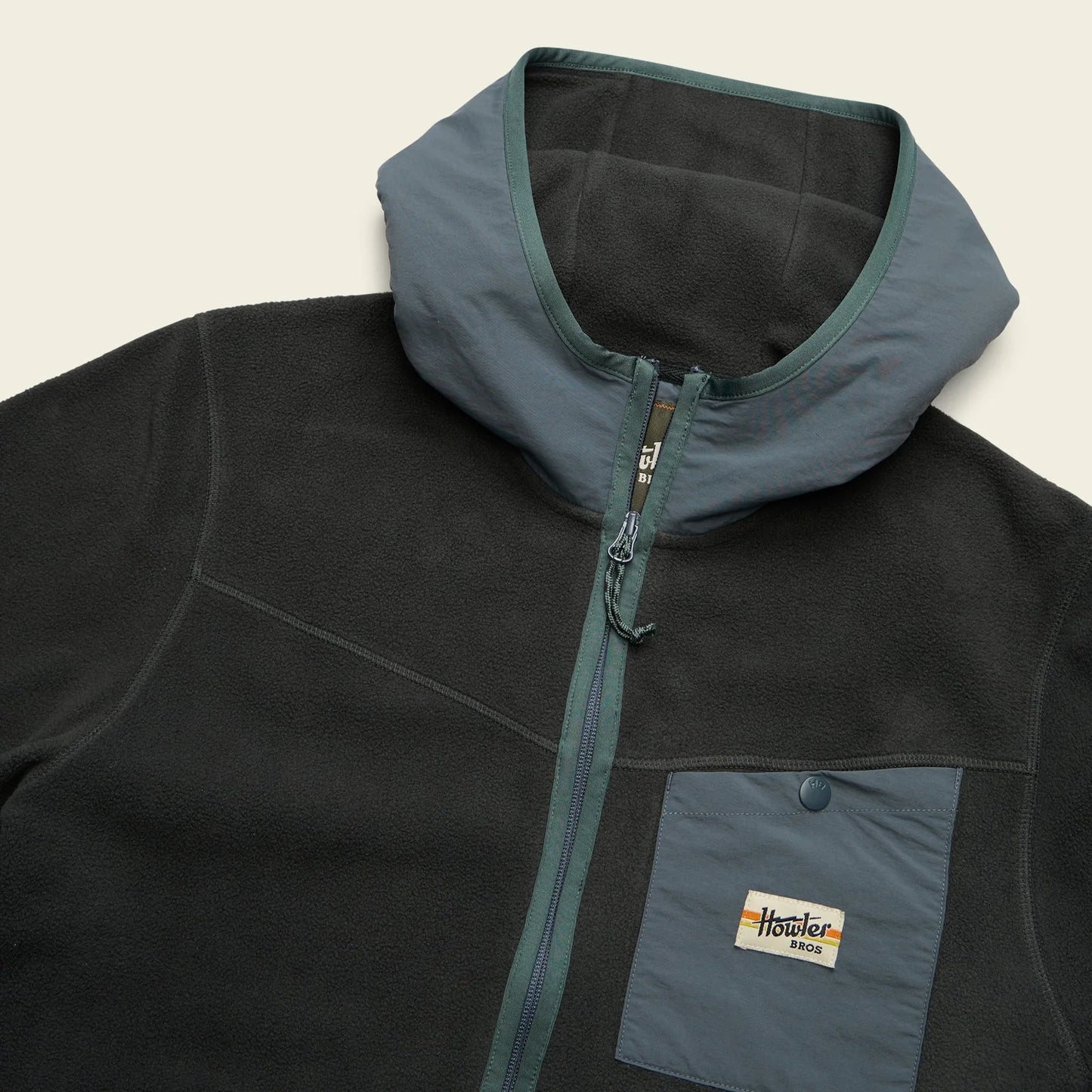 Free Range Hooded Jacket - Antique Black