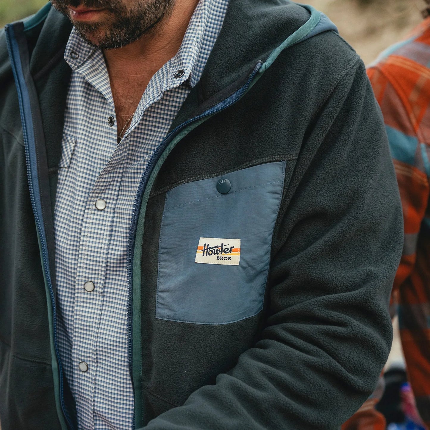 Free Range Hooded Jacket - Antique Black