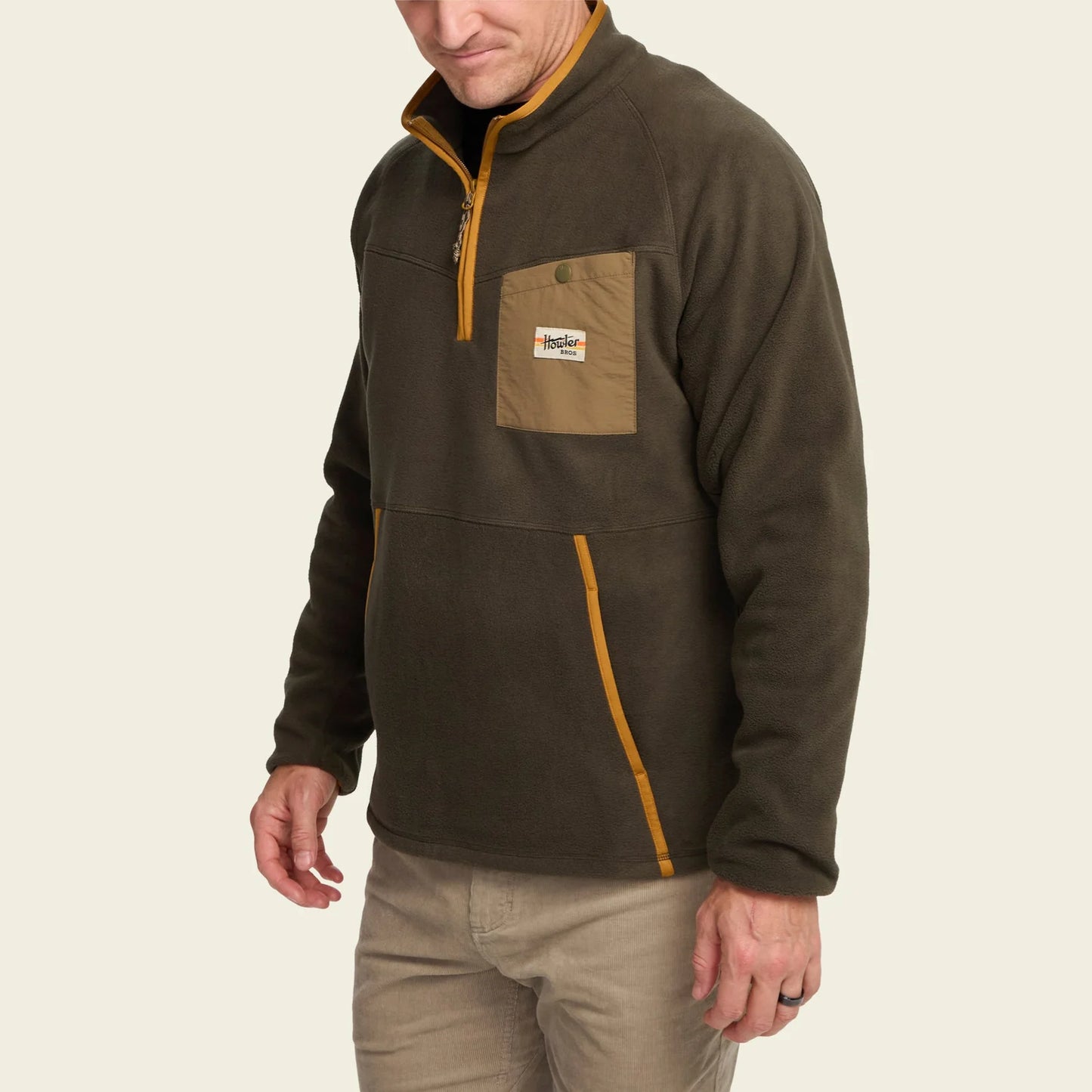 Free Range Fleece Pullover - Army