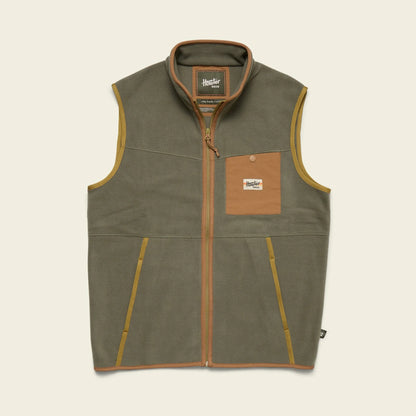 Free Range Fleece Vest - Oregano