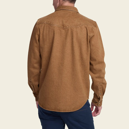 Dust Up Denim Snapshirt - Owens Oaker Wash