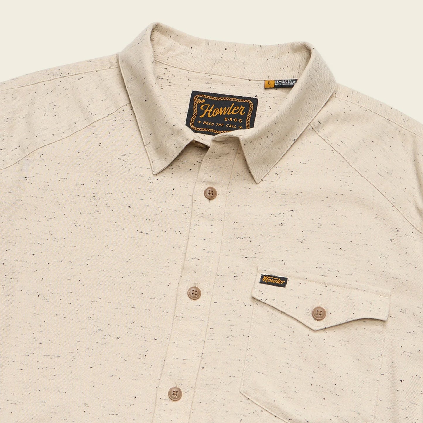 La Grange Lightweight Flannel - Speckled Sand