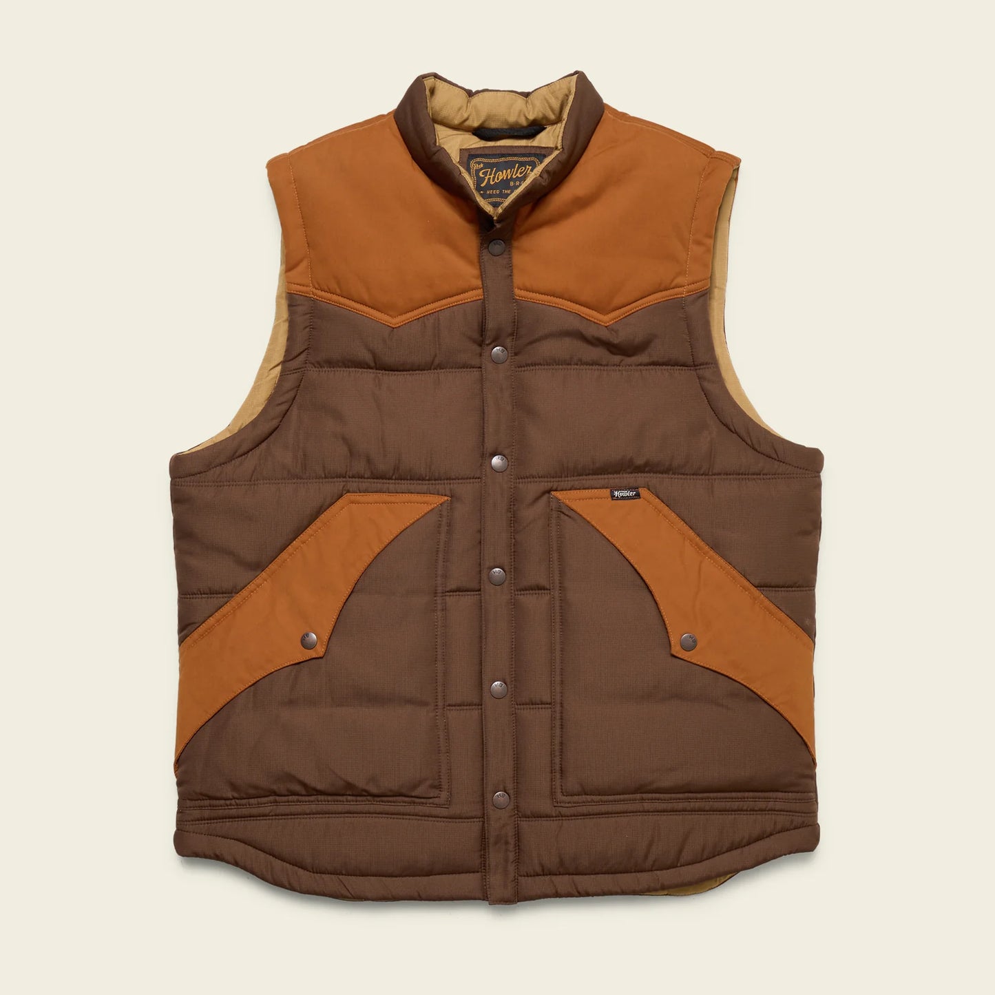 Rounder Vest - Mahogany / Rust