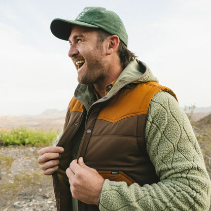 Rounder Vest - Mahogany / Rust